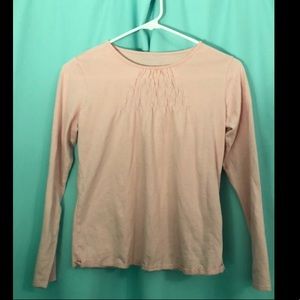Pink Girls Long Sleeve Top